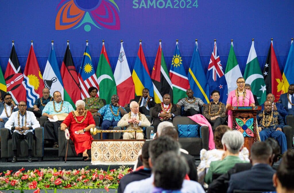 Various Heads of State attend the opening ceremony of CHOGM 2024